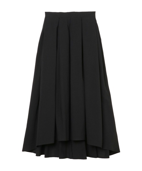 CHILLE(チル)の「ボリュームアシメフレアスカート(スカート・レディース・ブラック/ベージュ/パープル・FREE)」の2枚目の写真