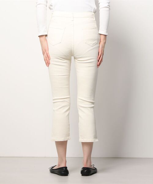 MAISON BREEZE（メゾンブリーズ）の「【MAISON BREEZE】伸縮サイドスリットパンツSCCH91（デニムパンツ・レディース・アイボリー/サックスブルー/ブラック・4/3/5）」の11枚目の写真