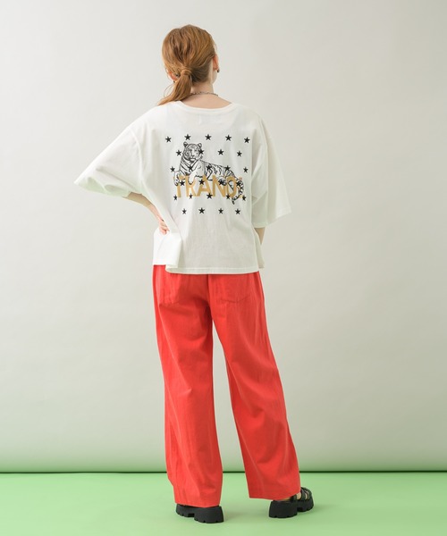 CLOCHE（クロシェ）の「cloche 綿麻カラーパンツ（その他パンツ・レディース・イエロー/ブルー/ピンク・FREE）」の13枚目の写真