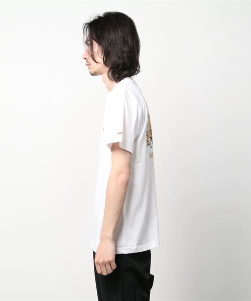 KELTY（ケルティ）の「ZOZO限定/KELTY オオニシアキオ “COZY TIME” S/S TEE（Tシャツ/カットソー・メンズ・ホワイト/サンドベージュ・L/M）」の4枚目の写真