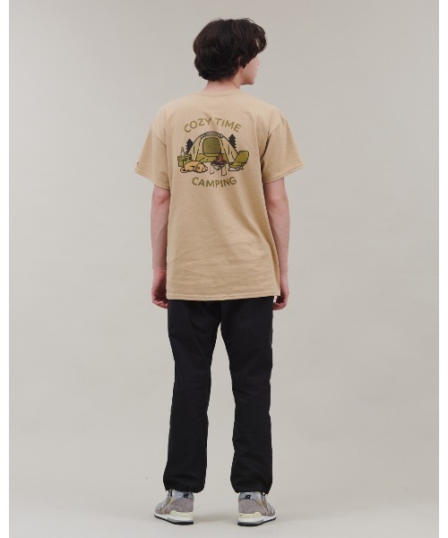 KELTY（ケルティ）の「ZOZO限定/KELTY オオニシアキオ “COZY TIME” S/S TEE（Tシャツ/カットソー・メンズ・ホワイト/サンドベージュ・L/M）」の12枚目の写真