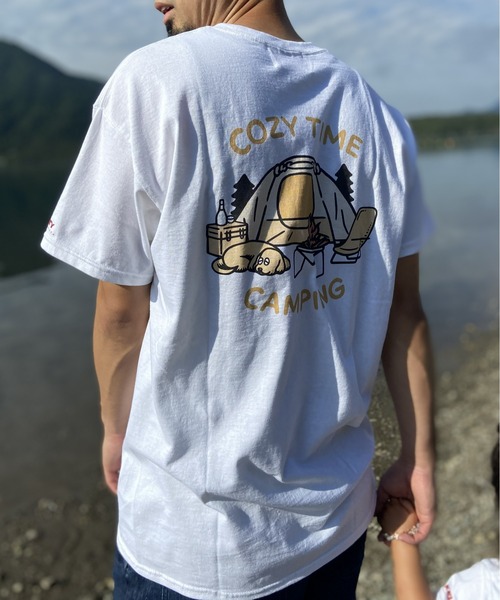 KELTY（ケルティ）の「ZOZO限定/KELTY オオニシアキオ “COZY TIME” S/S TEE（Tシャツ/カットソー・メンズ・ホワイト/サンドベージュ・L/M）」の18枚目の写真