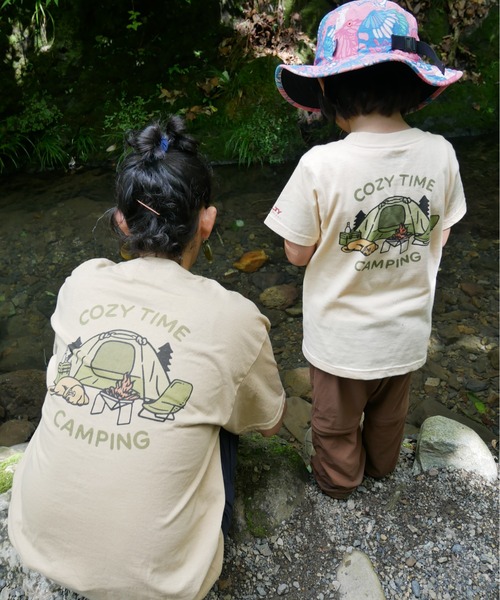 KELTY（ケルティ）の「ZOZO限定/KELTY オオニシアキオ “COZY TIME” S/S TEE（Tシャツ/カットソー・メンズ・ホワイト/サンドベージュ・L/M）」の22枚目の写真