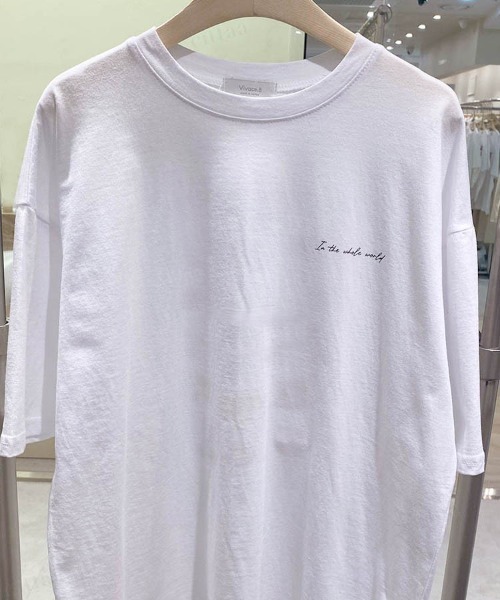 Dalfwin(ダールフィン)の「2022 S/S 春夏 韓国ファッション Tシャツ半袖レディース FAVORITE THINGSTシャツ(Tシャツ/カットソー・レディース・ホワイト/グレー系その他・FREE)」の21枚目の写真