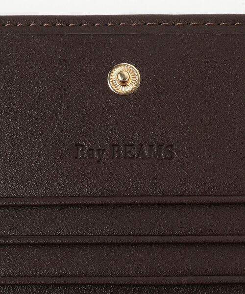 Ray BEAMS(レイビームス)の「Ray BEAMS / ゴブラン 2つ折り ウォレット(財布・レディース・ネイビー/ブラウン・ONE SIZE)」の11枚目の写真