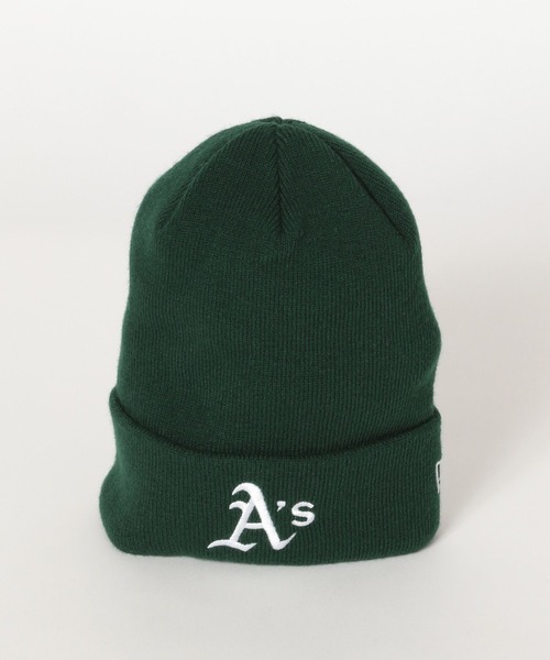 NEW ERA(ニューエラ)の「【NEW ERA】ロゴ/刺繍ワッチ(ニットキャップ/ビーニー・メンズ・グリーン/ブラック/ライトブルー・FREE)」の8枚目の写真