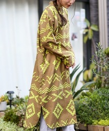 チチカカ | ナバホジャカードワンピース(シャツワンピース)