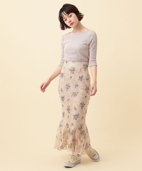 ME COUTURE（ミークチュール）の「エンドレッシーマキシスカート