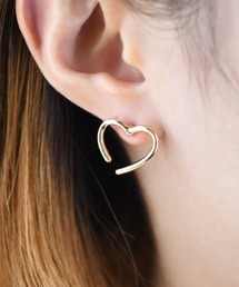 Fun & Daily | ラインハートピアス(ピアス(両耳用))