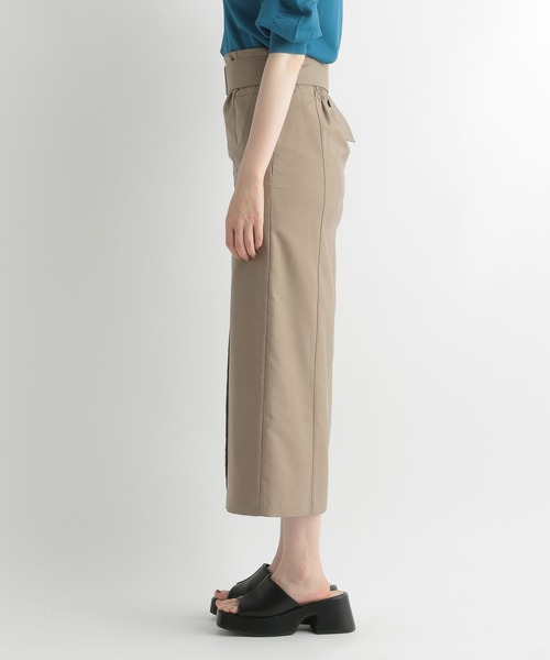 Andemiu（アンデミュウ）の「ハイウエストＩラインスカート348112（スカート・レディース・パープル/ブラウン/イエロー系その他/グリーン・FREE）」の14枚目の写真