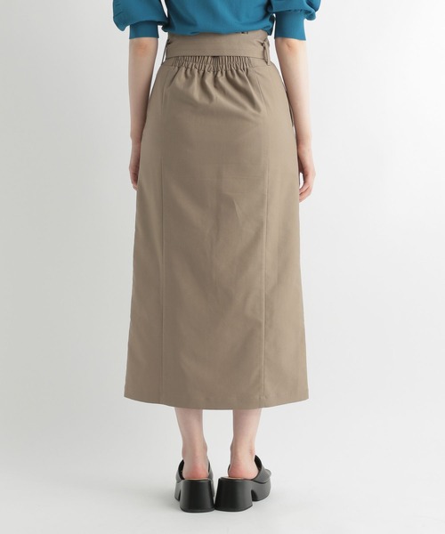 Andemiu（アンデミュウ）の「ハイウエストＩラインスカート348112（スカート・レディース・パープル/ブラウン/イエロー系その他/グリーン・FREE）」の17枚目の写真