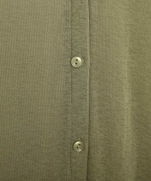 Cutie Blonde（キューティーブロンド）の「◆サイドスリット ロングジレ（ベスト・レディース・オフホワイト/ブラック/カーキ・00）」の10枚目の写真