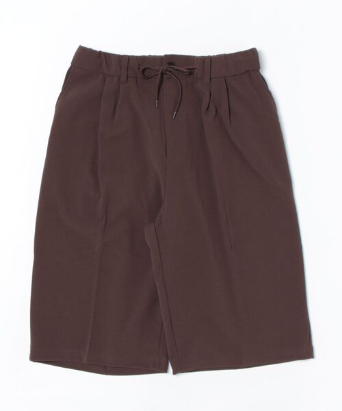 Bling Leads(ブリングリーズ)の「【Bling Leads】梨地7分丈ルーズパンツ(チノパンツ・メンズ・ブルー/ブラウン・MEDIUM/LARGE)」の2枚目の写真