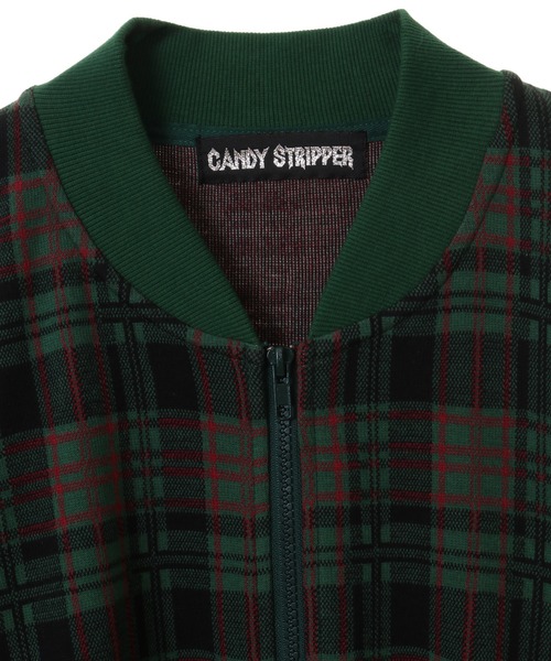 Candy Stripper（キャンディストリッパー）の「ANARCHY BEAR ブルゾン（ブルゾン・レディース・グリーン/ブルー/イエロー・2）」の18枚目の写真