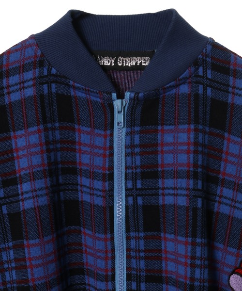 Candy Stripper（キャンディストリッパー）の「ANARCHY BEAR ブルゾン（ブルゾン・レディース・グリーン/ブルー/イエロー・2）」の9枚目の写真