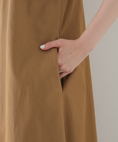 plage(プラージュ)の「【Bird&Knoll/バードアンドノール】SP HAZEL ワンピース(ワンピース・レディース・キャメル・FREE)」の5枚目の写真