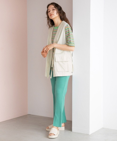 niko and...（ニコアンド）の「オリジナル厚底スライドサンダル（サンダル・レディース・ブラック/その他1/アイボリー・MEDIUM/LARGE）」の17枚目の写真