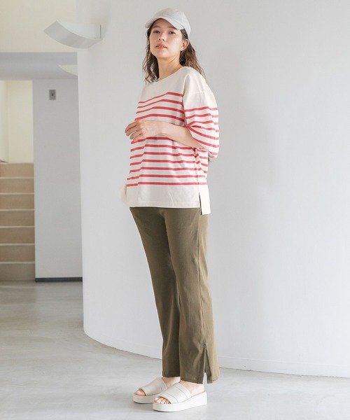 niko and...（ニコアンド）の「オリジナル厚底スライドサンダル（サンダル・レディース・ブラック/その他1/アイボリー・MEDIUM/LARGE）」の7枚目の写真