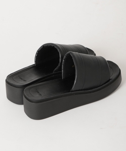 niko and...（ニコアンド）の「オリジナル厚底スライドサンダル（サンダル・レディース・ブラック/その他1/アイボリー・MEDIUM/LARGE）」の18枚目の写真