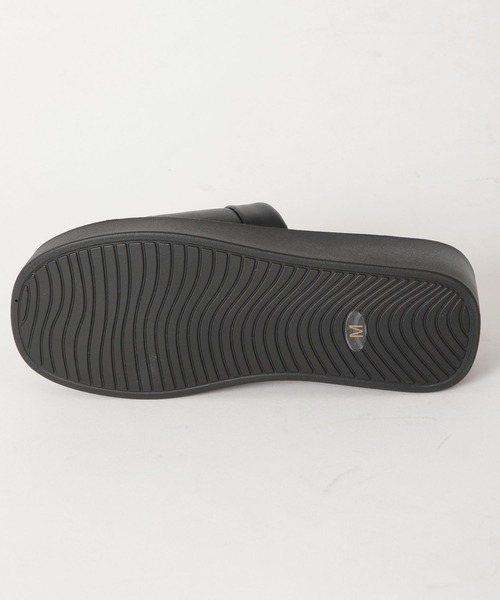 niko and...（ニコアンド）の「オリジナル厚底スライドサンダル（サンダル・レディース・ブラック/その他1/アイボリー・MEDIUM/LARGE）」の8枚目の写真