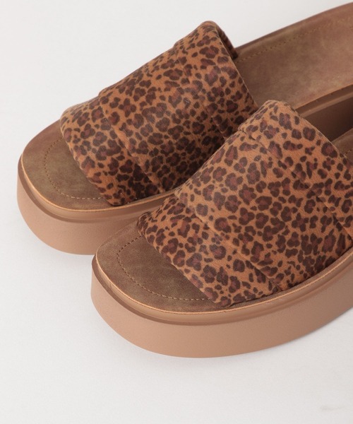 niko and...（ニコアンド）の「オリジナル厚底スライドサンダル（サンダル・レディース・ブラック/その他1/アイボリー・MEDIUM/LARGE）」の6枚目の写真