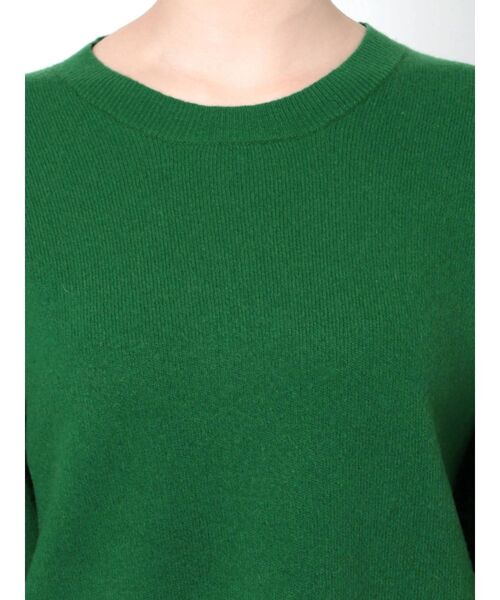 MURUA（ムルーア）の「クルーネックルーズニット（ニット/セーター・レディース・ブラック/グリーン/ブルー/モカ・FREE）」の18枚目の写真