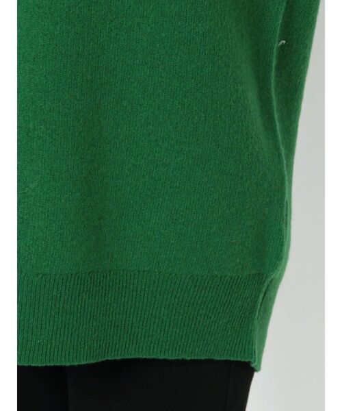 MURUA（ムルーア）の「クルーネックルーズニット（ニット/セーター・レディース・ブラック/グリーン/ブルー/モカ・FREE）」の14枚目の写真