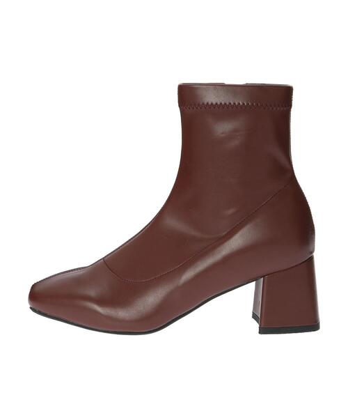 ORiental TRaffic(オリエンタルトラフィック)の「ORiental Traffic ストレッチブーツ(ブーツ・レディース・ブラウン/グレイッシュベージュ/ブラック/カーキ・S/M/L/LL)」の14枚目の写真