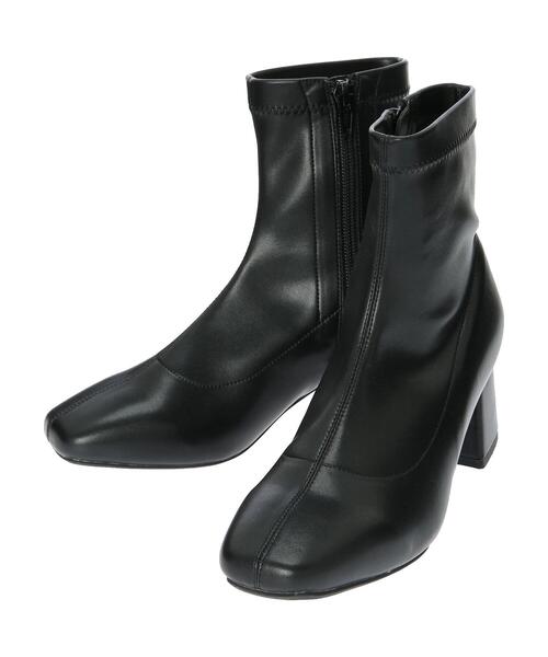 ORiental TRaffic(オリエンタルトラフィック)の「ORiental Traffic ストレッチブーツ(ブーツ・レディース・ブラウン/グレイッシュベージュ/ブラック/カーキ・S/M/L/LL)」の19枚目の写真