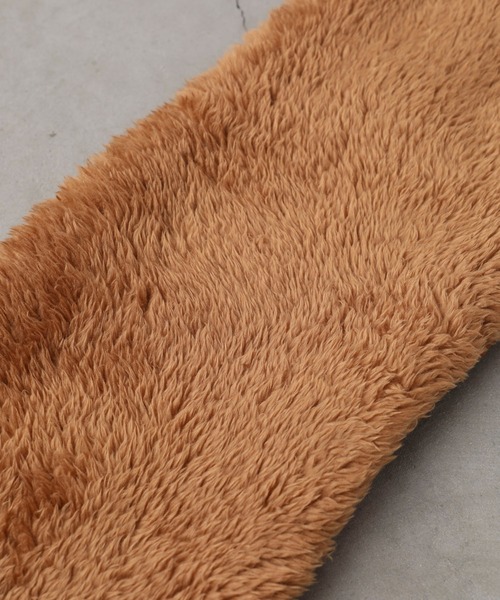 UNIVERSAL OVERALL（ユニバーサルオーバーオール）の「【UNIVERSAL OVERALL】ウェーブキルト差し込みマフラー（マフラー・レディース・ベージュ/ブラウン/グリーン/ネイビー・FREE）」の10枚目の写真