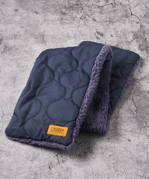 UNIVERSAL OVERALL（ユニバーサルオーバーオール）の「【UNIVERSAL OVERALL】ウェーブキルト差し込みマフラー（マフラー・レディース・ベージュ/ブラウン/グリーン/ネイビー・FREE）」の11枚目の写真