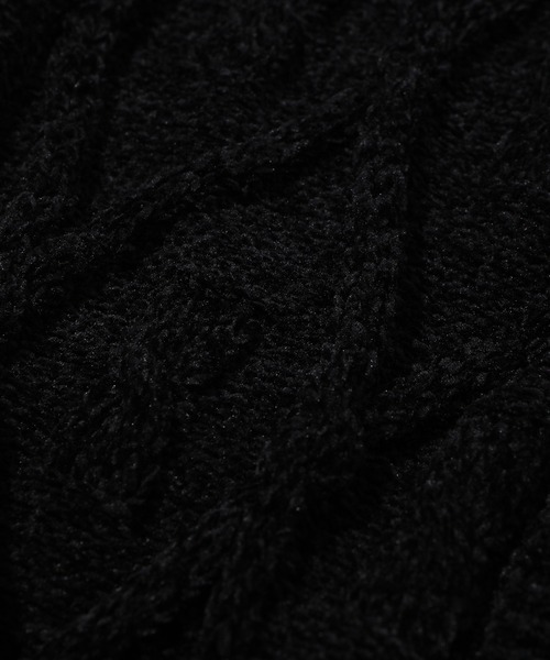 MEN'S BIGI(メンズビギ)の「5Gモールケーブルカーディガン(カーディガン/ボレロ・メンズ・ブラック/ベージュ・01/02/03)」の20枚目の写真