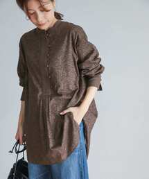 URBAN RESEARCH DOORS | カットジャガードチュニックシャツ(シャツ/ブラウス)