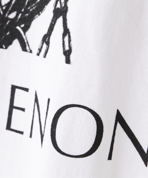 B'2nd（ビーセカンド）の「ENONE エノン/HOW IT FEELS PRINT TEE（Tシャツ/カットソー・メンズ・ホワイト/チャコール・2/1/3）」の6枚目の写真