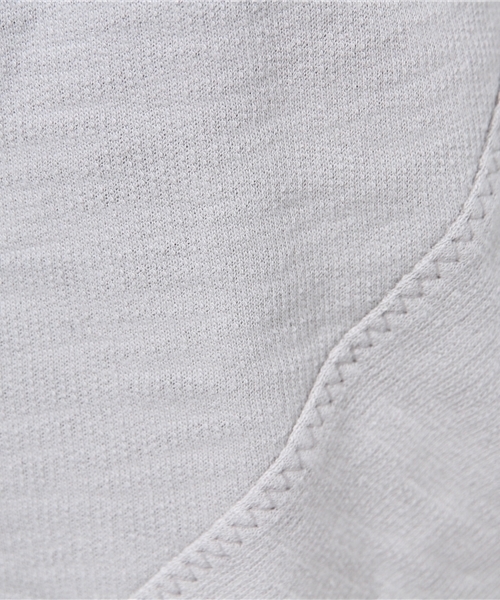 WHO'S WHO gallery（フーズフーギャラリー）の「【SMOOZZYS】切替デザインTEE（Tシャツ/カットソー・レディース・ホワイト/カーキ/ブラック/ライトグレー・FREE）」の12枚目の写真