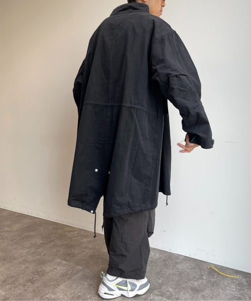 CPCM(シーピーシーエム)の「ルーズモッズコート(モッズコート・メンズ・カーキ/アイボリー/ブラック・MEDIUM/LARGE)」の20枚目の写真