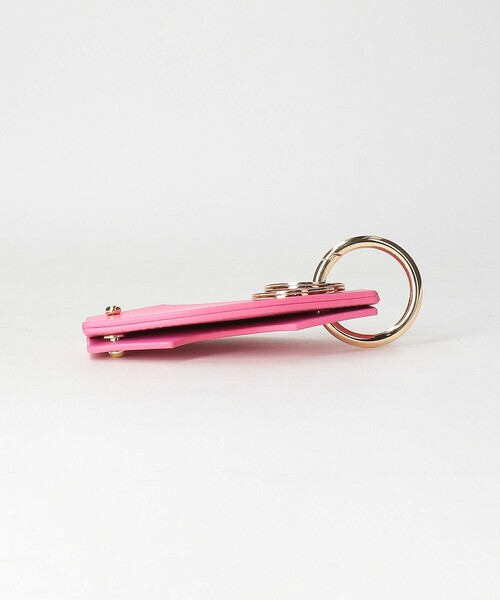 HASHIBAMI（ハシバミ）の「【一部別注】＜Hashibami＞キーリング ケース（キーケース/キーアクセサリー・レディース・ブラック/パープル/ケリー/ターコイズブルー/ピンク・FREE）」の12枚目の写真