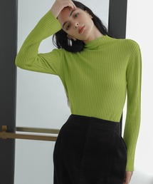 12Gフレアスリーブモックネックニット / 298289