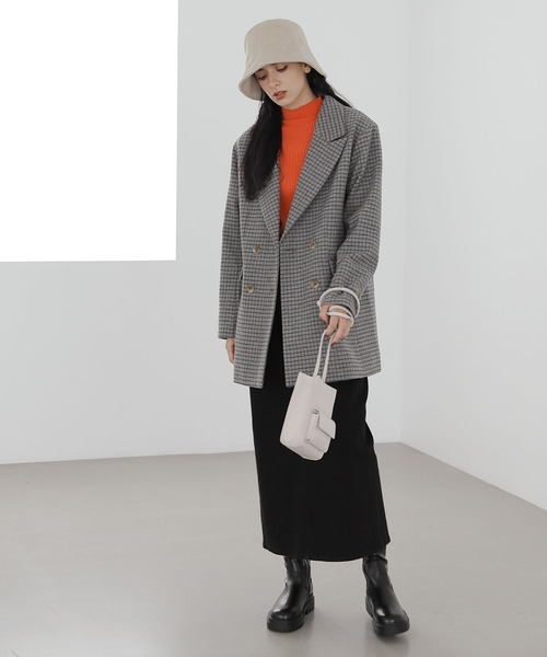 LAKOLE（ラコレ）の「12Gフレアスリーブモックネックニット / 298289（ニット/セーター・レディース・その他9/アイボリー/その他6/オフホワイト/オレンジ/セージグリーン/ベージュ/ブラック・SMALL/MEDIUM）」の22枚目の写真