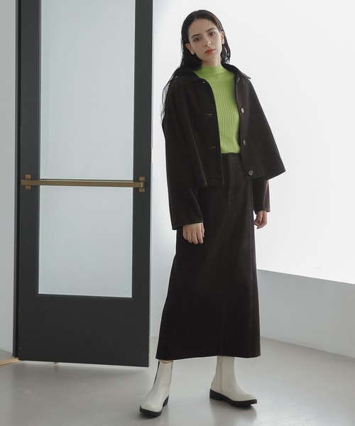 LAKOLE（ラコレ）の「12Gフレアスリーブモックネックニット / 298289（ニット/セーター・レディース・その他9/アイボリー/その他6/オフホワイト/オレンジ/セージグリーン/ベージュ/ブラック・SMALL/MEDIUM）」の19枚目の写真