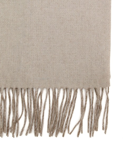 JUNRED（ジュンレッド）の「ウールリバーシブルマフラー（マフラー・メンズ・ブラック系その他/ブラウン系その他/ベージュ系その他・FREE）」の7枚目の写真