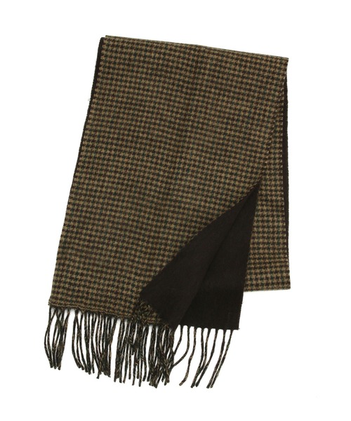 JUNRED（ジュンレッド）の「ウールリバーシブルマフラー（マフラー・メンズ・ブラック系その他/ブラウン系その他/ベージュ系その他・FREE）」の9枚目の写真