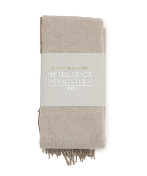 JUNRED（ジュンレッド）の「ウールリバーシブルマフラー（マフラー・メンズ・ブラック系その他/ブラウン系その他/ベージュ系その他・FREE）」の11枚目の写真