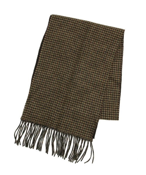 JUNRED（ジュンレッド）の「ウールリバーシブルマフラー（マフラー・メンズ・ブラック系その他/ブラウン系その他/ベージュ系その他・FREE）」の5枚目の写真