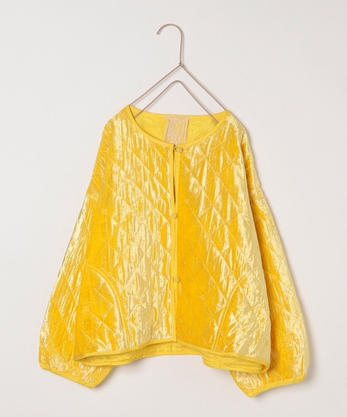 LOWRYS FARM（ローリーズファーム）の「ＩＮＤＩＡＩＳキルトジャケット　163525（その他アウター・キッズ・ブラック/イエロー・150cm/160cm）」の2枚目の写真