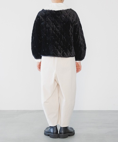 LOWRYS FARM（ローリーズファーム）の「ＩＮＤＩＡＩＳキルトジャケット　163525（その他アウター・キッズ・ブラック/イエロー・150cm/160cm）」の4枚目の写真