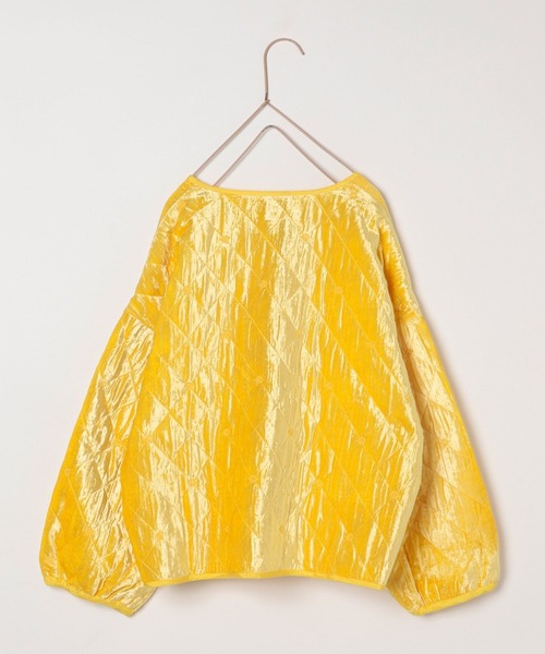 LOWRYS FARM（ローリーズファーム）の「ＩＮＤＩＡＩＳキルトジャケット　163525（その他アウター・キッズ・ブラック/イエロー・150cm/160cm）」の10枚目の写真