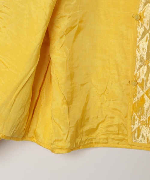 LOWRYS FARM（ローリーズファーム）の「ＩＮＤＩＡＩＳキルトジャケット　163525（その他アウター・キッズ・ブラック/イエロー・150cm/160cm）」の12枚目の写真