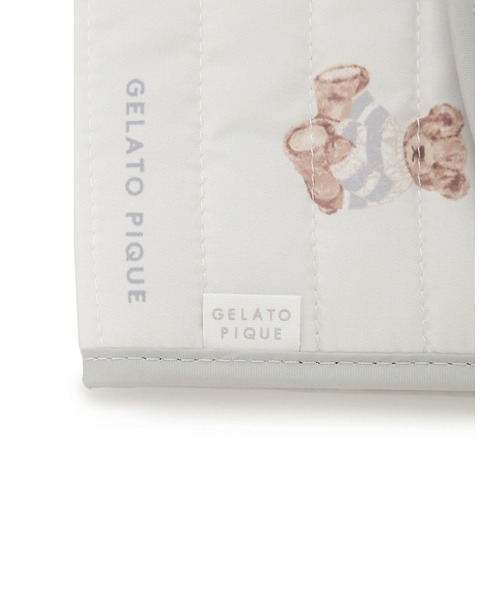 【新品】ジェラートピケ ベア柄 おむつポーチ 母子手帳ケース セット ジェラートピケ gelato pique 【ONLINE限定】ベア母子手帳ケース