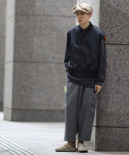 KIFFE（キッフェ）の「【KIFFE/キッフェ】BIG FIT MA-1 ベスト（MA-1・メンズ・ブラック/カーキ・FREE）」の13枚目の写真